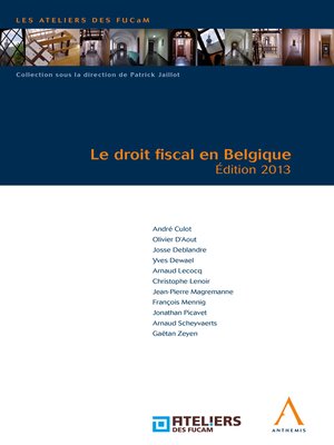 cover image of Le droit fiscal en Belgique